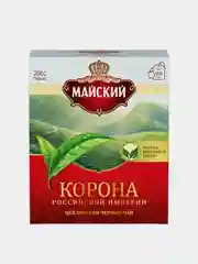 Чай чёрный Майский "Корона Российской Империи", 100 пакетиков по 2 г