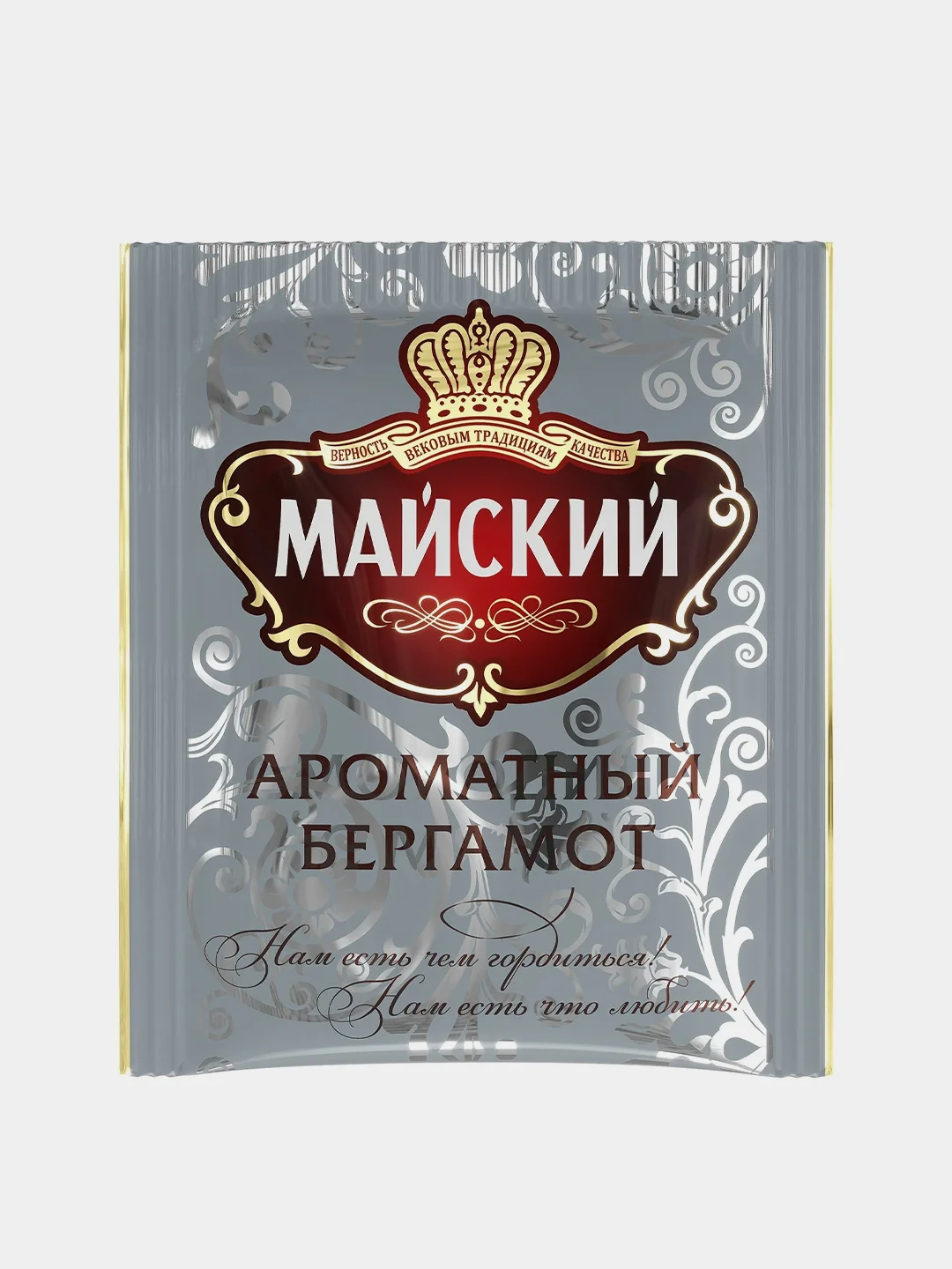 Чай чёрный Майский "Ароматный Бергамот", 25 пакетиков по 2 г