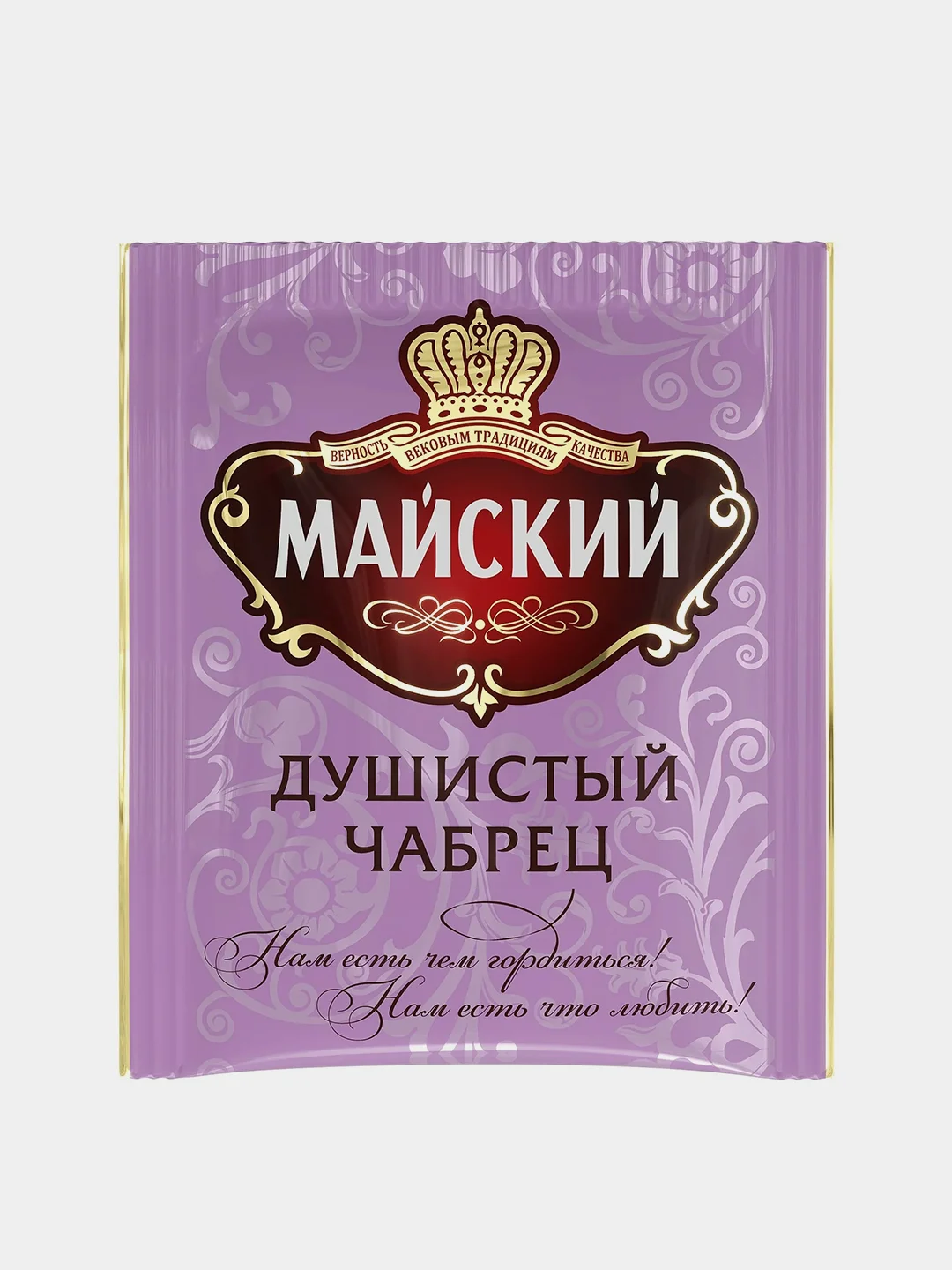 Чай чёрный Майский "Душистый Чабрец", 25 пакетиков по 2 г