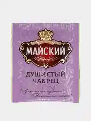 Чай чёрный Майский "Душистый Чабрец", 25 пакетиков по 2 г