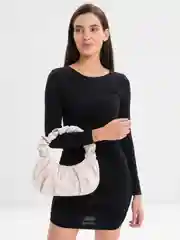 Сумка женская, через плечо, багет, хобо, полумесяц