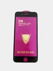 Черный защитное стекло OG для iPhone 6/6S