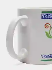 Голубой кружка сувенирная, татарский дизайн, маме, папе, дедушке, бабушке