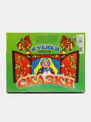 Лесной зеленый кубики детские, 12 кубиков