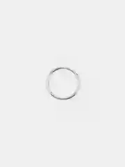 Серебряный кольца для волос 1,4 см, 10 шт