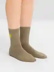Оливковый носки женские