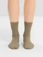 Оливковый носки женские