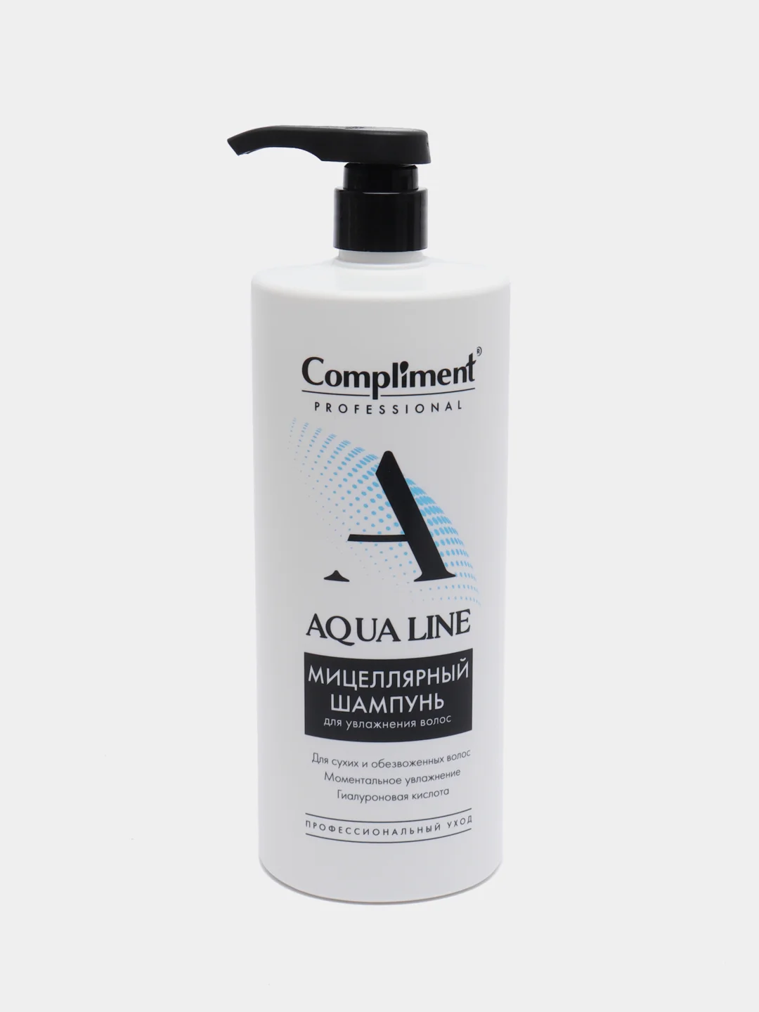 Compliment Professional Aqua Line Шампунь мицеллярный для увлажнения волос, 1000 мл
