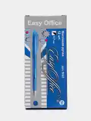 Синий ручка шариковая синяя, Easy Office, 0,7 мм масл. осн. 5022