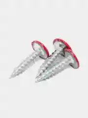Саморезы по металлу острые, красные, RAL 3003 4,2 х 19 мм, 30 шт