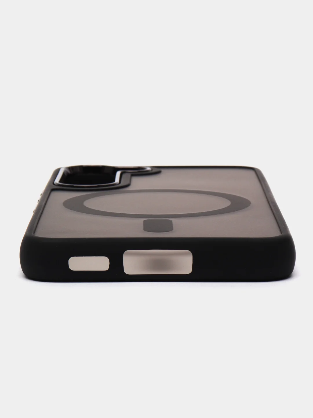 Черный чехол MagSafe для Samsung 23, S23 Ultra