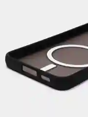 Черный чехол MagSafe для Samsung 23, S23 Ultra