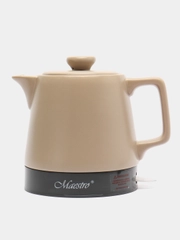 Чайник электрический Maestro MR-071-BEIGE бежевый, керамика, 1 л