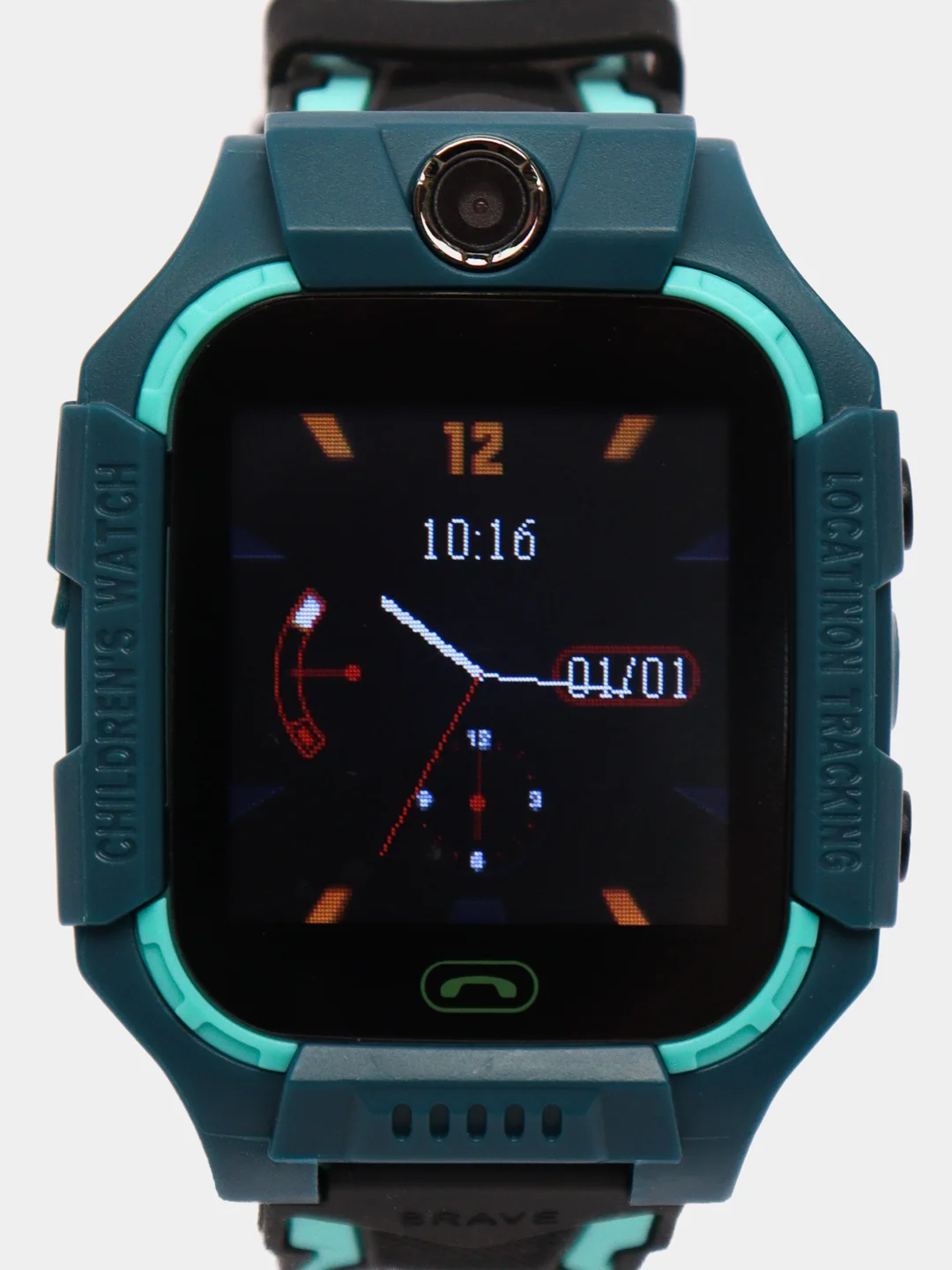 Зеленый детские умные часы Smart Watch Q19