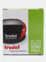 Желтый trodat Micro Printy 9342 Полуавтоматическая, карманная оснастка для печати а