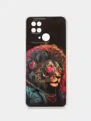 Терракотовый чехол для Xiaomi Redmi 10C, Poco C40 / Сяоми Редми 10С, Поко С40, силиконовый, с рисунком