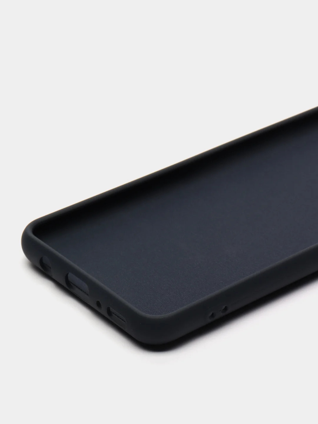 Синий меланж чехол Samsung Galaxy A31, Самсунг Галакси А31 силиконовый Silicone Cover