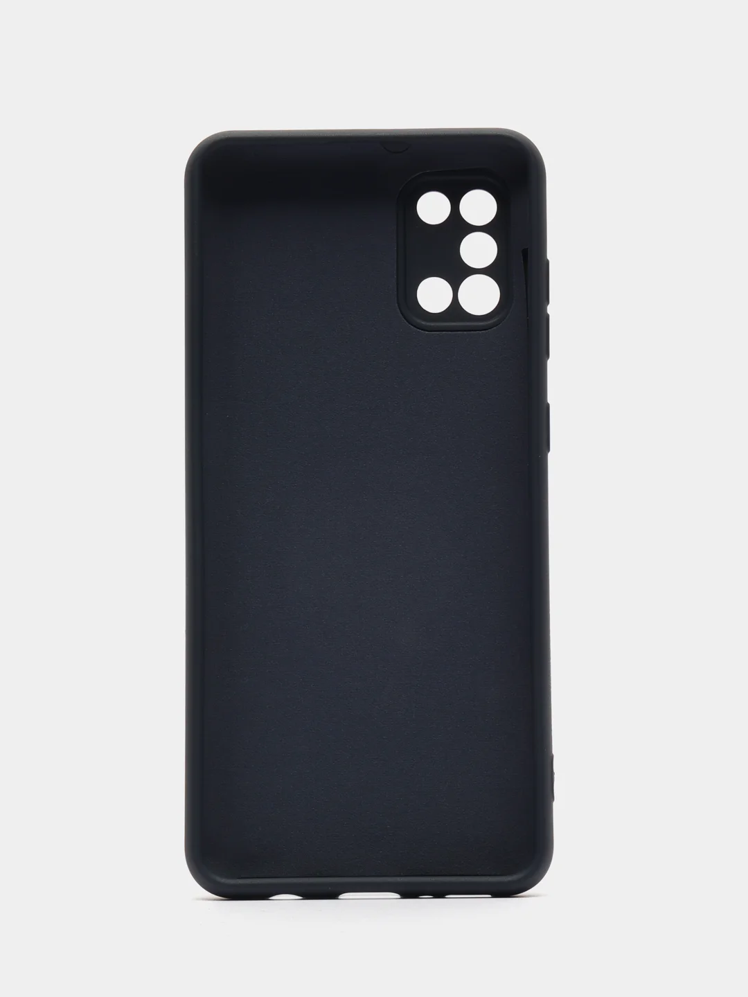 Синий меланж чехол Samsung Galaxy A31, Самсунг Галакси А31 силиконовый Silicone Cover