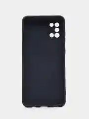 Синий меланж чехол Samsung Galaxy A31, Самсунг Галакси А31 силиконовый Silicone Cover