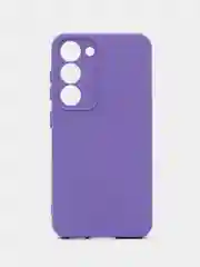 Пурпурный чехол для Samsung Galaxy S23 (Самсунг Галакси С23), силиконовый