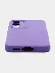 Пурпурный чехол для Samsung Galaxy S23 (Самсунг Галакси С23), силиконовый