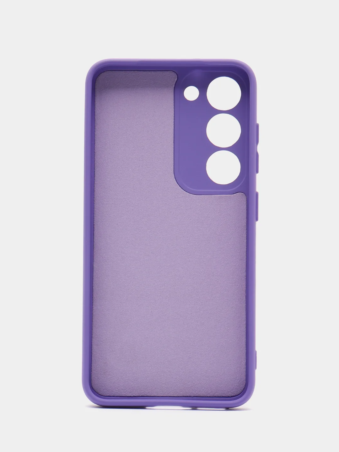 Пурпурный чехол для Samsung Galaxy S23 (Самсунг Галакси С23), силиконовый