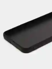 Черный чехол для Samsung Galaxy A54 / Самсунг Галакси А54, силиконовый, матовый, черный