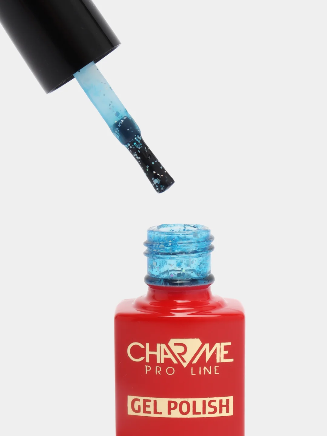 Гель-лак для ногтей с голографической поталью CHARME Firework 10, 10г