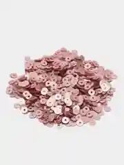 Коралловый меланж пайетки круглые, матовые и глянцевые, 4 мм