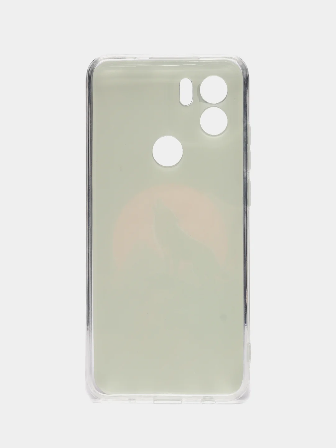 Красный чехол для Xiaomi Redmi A1 Plus / A1+ A2+ Poco C51 (Сяоми Редми А1 Плюс / А1+) с рисунком