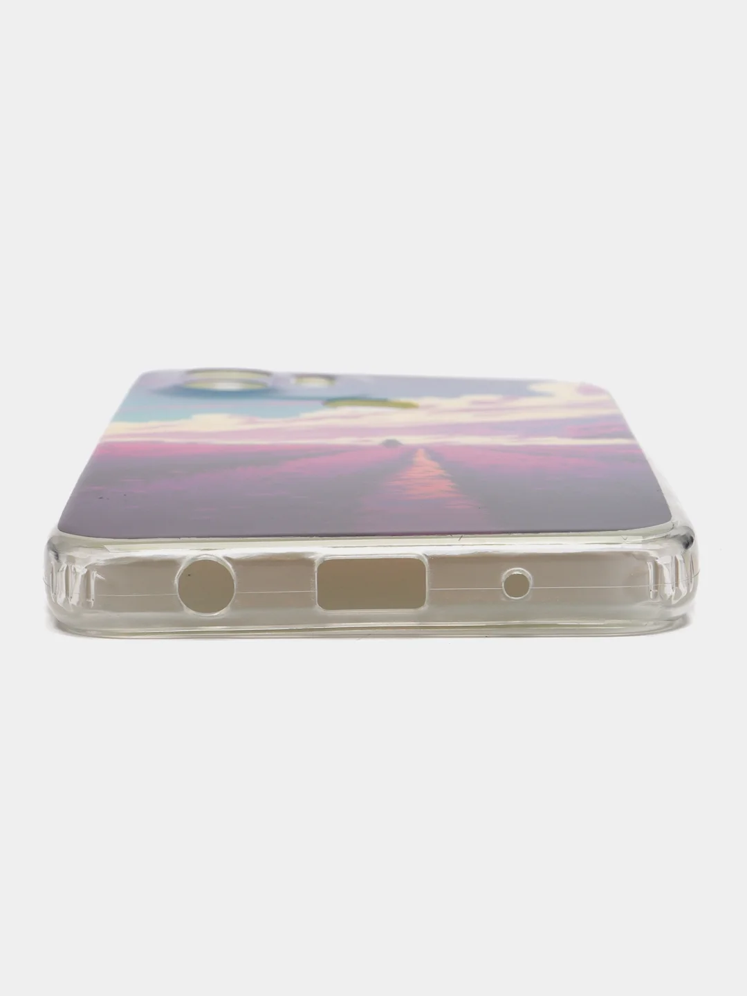 Пурпурный чехол для Xiaomi Redmi A1 Plus / A1+ A2+ Poco C51 (Сяоми Редми А1 Плюс / А1+) с рисунком