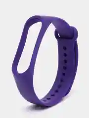 Пурпурный ремешок для фитнес-браслета для Xiaomi Mi Band 3 / Mi Band 4 / Mi Band 5 / Mi Band 6