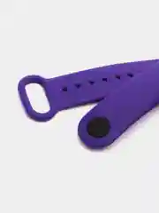 Пурпурный ремешок для фитнес-браслета для Xiaomi Mi Band 3 / Mi Band 4 / Mi Band 5 / Mi Band 6