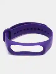 Пурпурный ремешок для фитнес-браслета для Xiaomi Mi Band 3 / Mi Band 4 / Mi Band 5 / Mi Band 6
