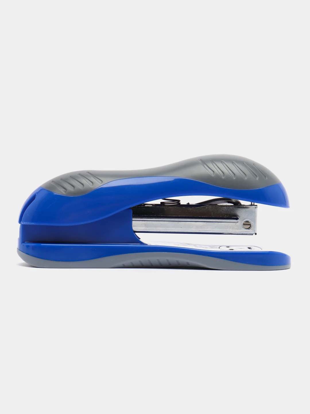 Степлер BRAUBERG Jet, №24/6, 26/6, до 25 листов, эргономичный, сине-серый, 229689