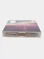 Пурпурный чехол для Samsung Galaxy A54 / Самсунг Галакси А54, силиконовый, с рисунком