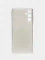 Белый чехол для Samsung Galaxy A14 / Самсунг Галакси А14, силиконовый, с рисунком