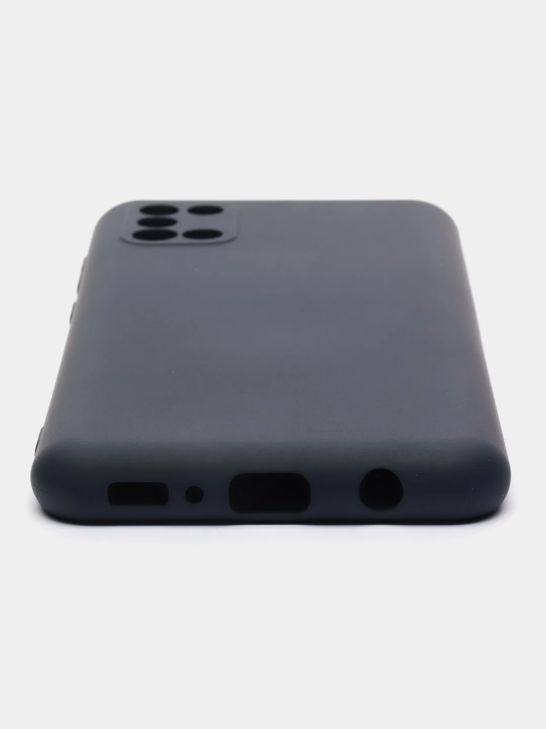 Синий меланж чехол Samsung Galaxy A31, Самсунг Галакси А31 силиконовый Silicone Cover