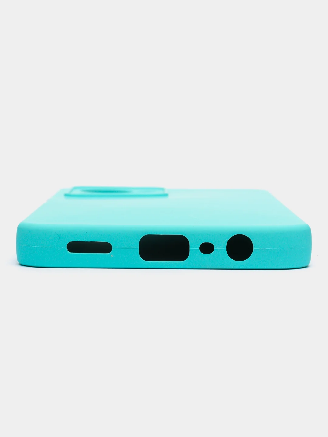 Мятный чехол силиконовый для Realme C33 / Реалми С33