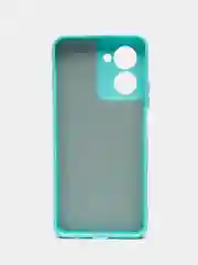 Мятный чехол силиконовый для Realme C33 / Реалми С33