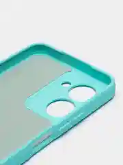 Мятный чехол силиконовый для Realme C33 / Реалми С33