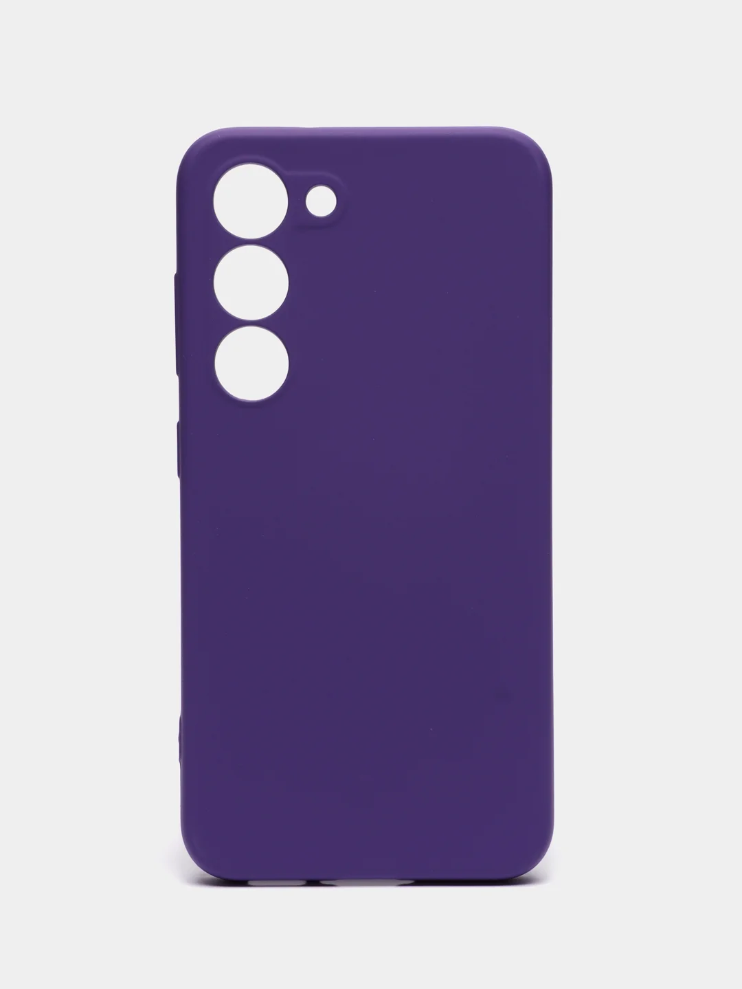 Аметистовый чехол для Samsung Galaxy S23 (Самсунг Галакси С23), силиконовый