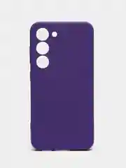 Аметистовый чехол для Samsung Galaxy S23 (Самсунг Галакси С23), силиконовый