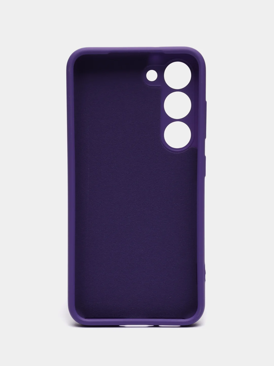 Аметистовый чехол для Samsung Galaxy S23 (Самсунг Галакси С23), силиконовый