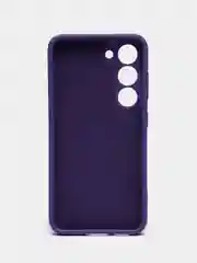 Аметистовый чехол для Samsung Galaxy S23 (Самсунг Галакси С23), силиконовый