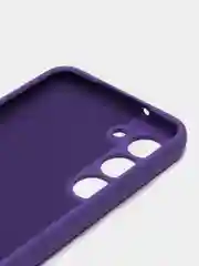 Аметистовый чехол для Samsung Galaxy S23 (Самсунг Галакси С23), силиконовый