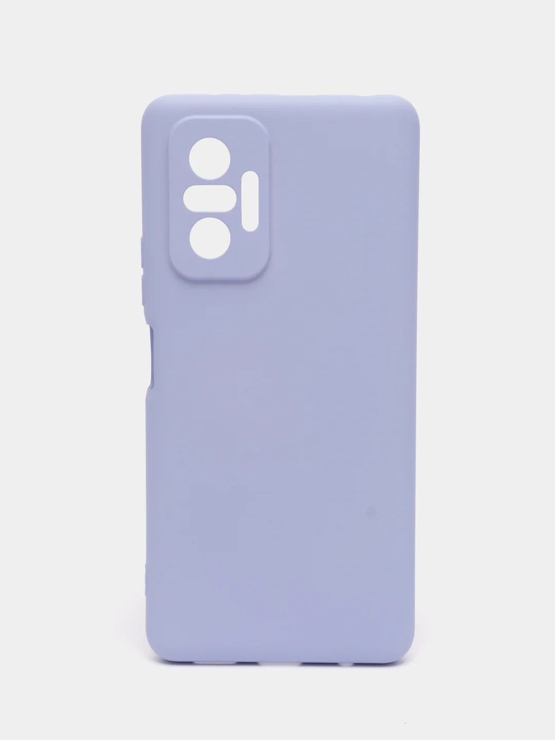 Небесно-голубой чехол силиконовый Silicone Cover для Xiaomi Redmi Note 10 Pro, Сяоми Редми Нот 10 Про