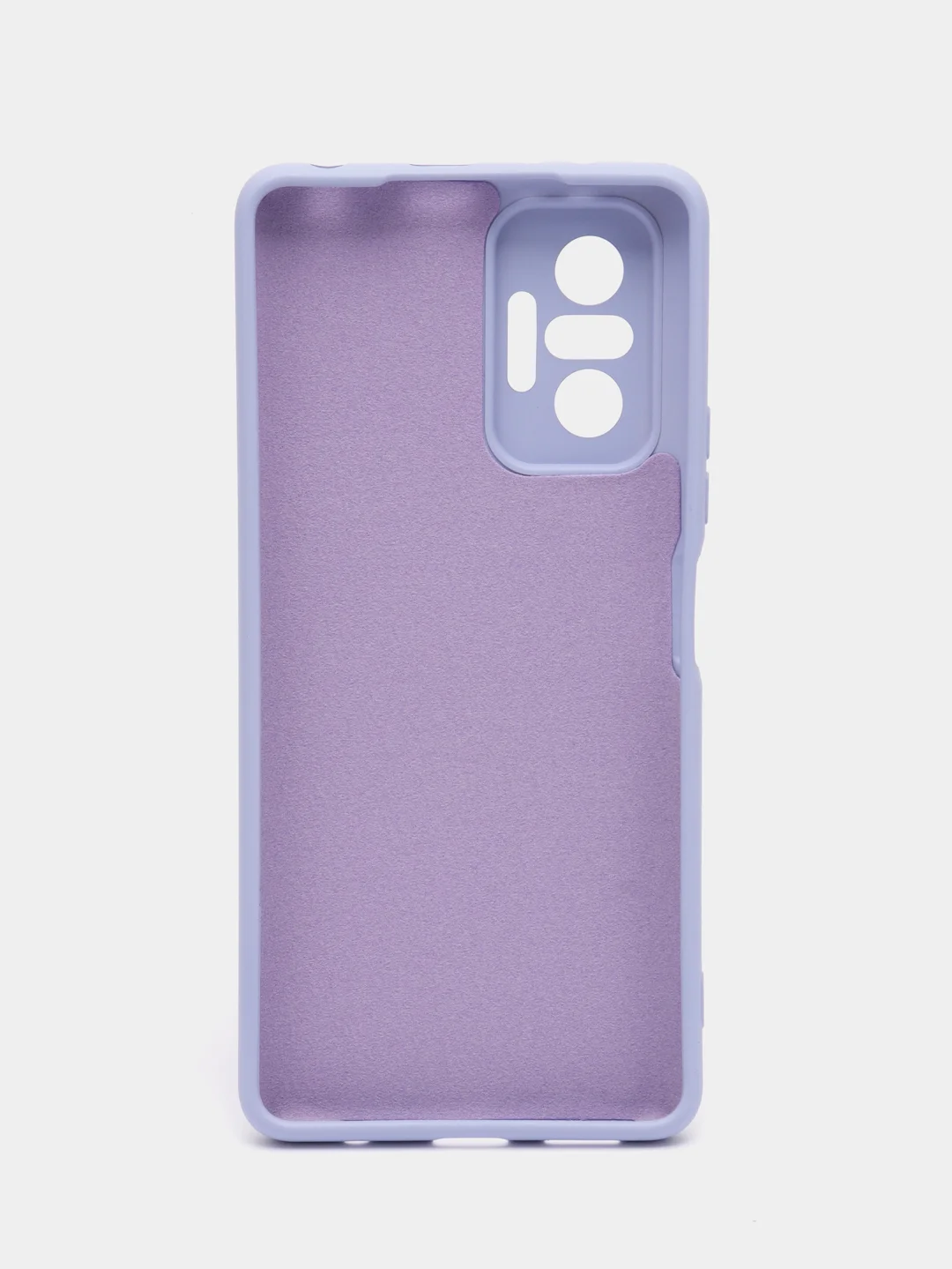 Небесно-голубой чехол силиконовый Silicone Cover для Xiaomi Redmi Note 10 Pro, Сяоми Редми Нот 10 Про