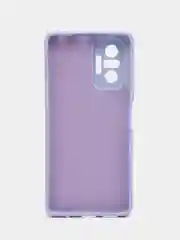 Небесно-голубой чехол силиконовый Silicone Cover для Xiaomi Redmi Note 10 Pro, Сяоми Редми Нот 10 Про