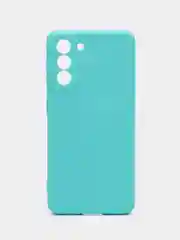 Бирюзовый чехол силиконовый для Samsung Galaxy S21, Самсунг Галакси С21